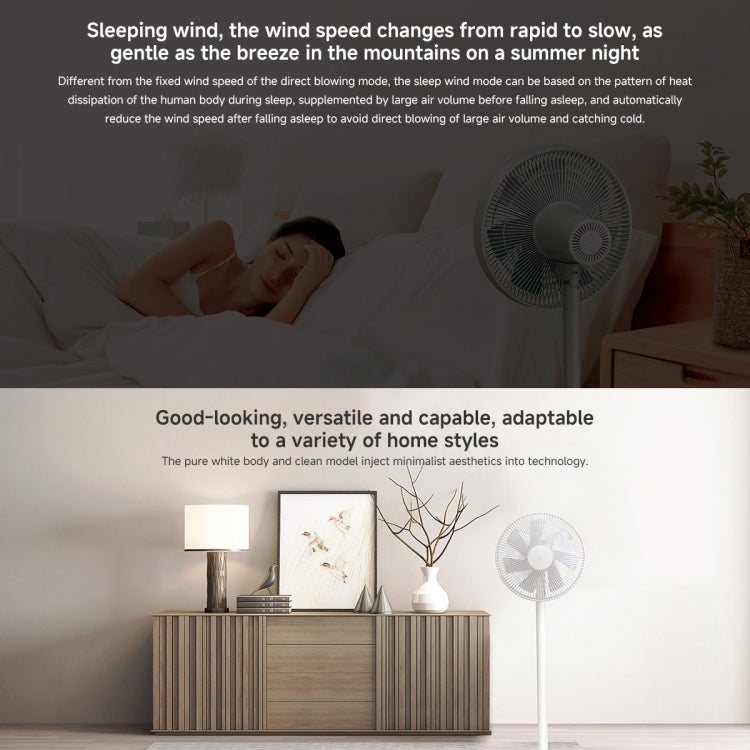 Xiaomi Mijia Smart Floor Fan, US Plug(White) - HoMEdemic™ 