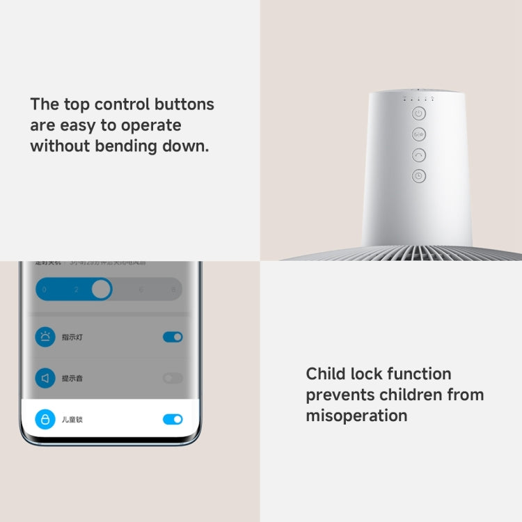 Xiaomi Mijia Smart Floor Fan, US Plug(White) - HoMEdemic™ 
