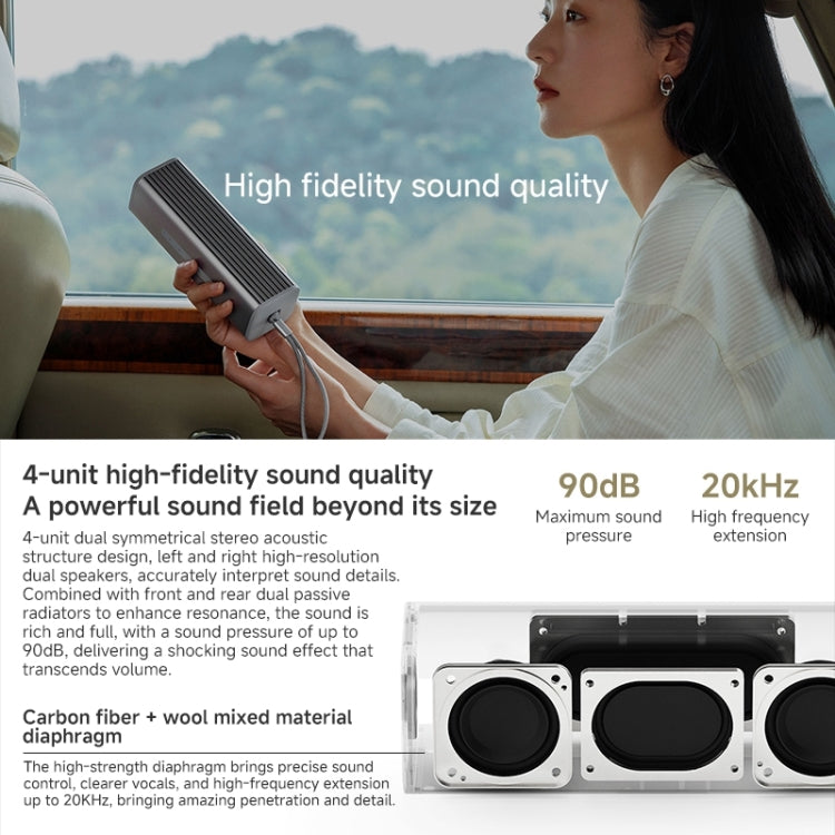 Xiaomi Sound Move Portable Bluetooth Speaker, US Plug(Silver Grey) - HoMEdemic™ 