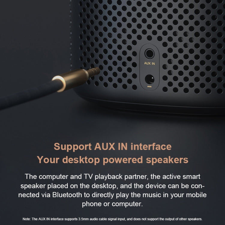 Xiaomi Xiaoai Speaker Pro with 750mL Large Sound Cavity Volume / AUX IN Wired Connection / Combo Stereo / Professional DTS Audio / Hi-Fi Audio chip / Infrared Remote Control Traditional Home Appliances / Bluetooth Mesh Gateway - HoMEdemic™ 