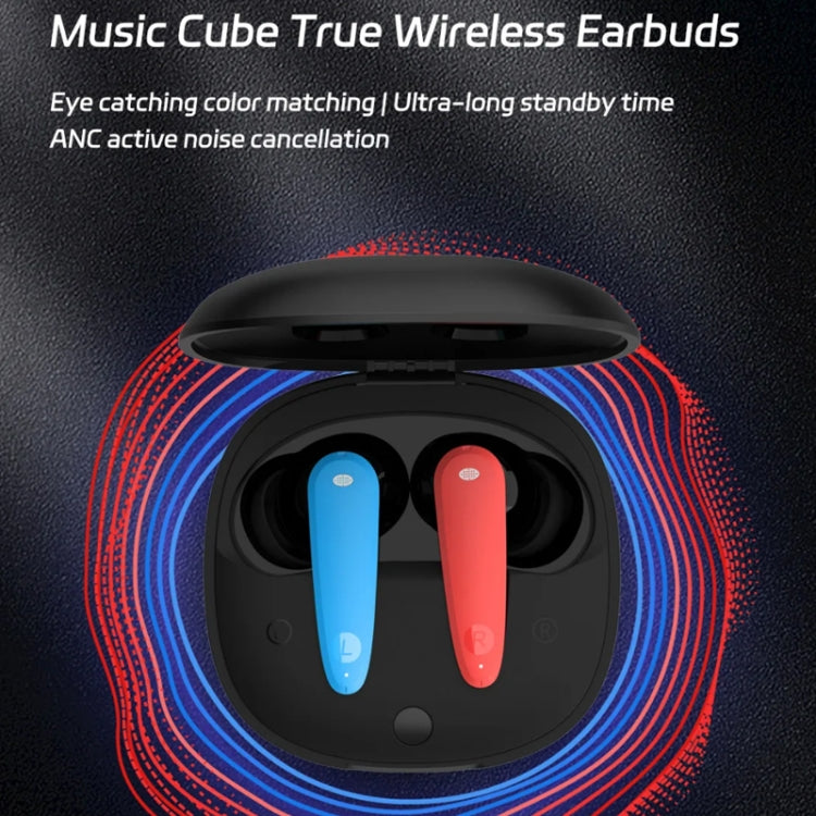 Xiaomi Youpin MIIIW Music Cube True Wireless Noise Reduction Bluetooth Earphone(Red Blue) - HoMEdemic™ 