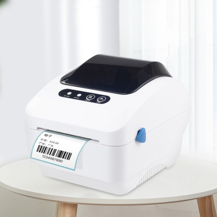 Xprinter XP-320B 80mm Thermal Barcode Supermarket Cashier Label Printer, Spec: USB+Bluetooth(UK Plug) - HoMEdemic™ 