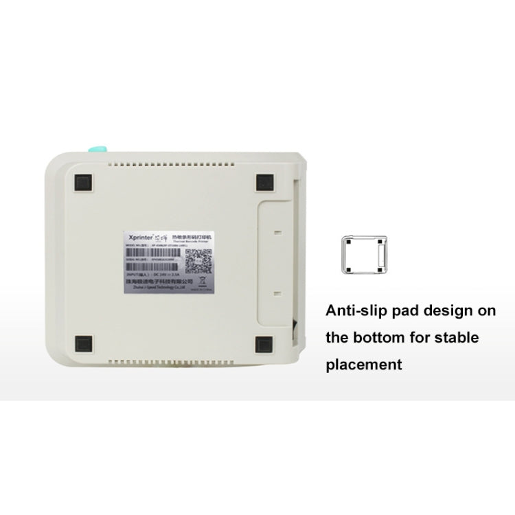 Xprinter XP-450B USB Port Supermarket Cashier Barcode Thermal Printer(EU Plug) - HoMEdemic™ 