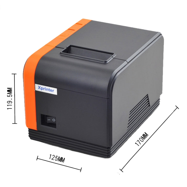Xprinter XP-T58L 58mm Supermarket Cashier Receipt Thermal Printer, Spec: Parallel Port(US Plug) - HoMEdemic™ 