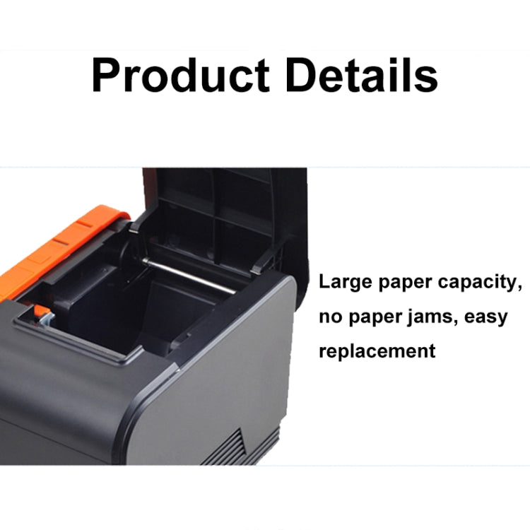 Xprinter XP-T58L 58mm Supermarket Cashier Receipt Thermal Printer, Spec: Parallel Port(US Plug) - HoMEdemic™ 