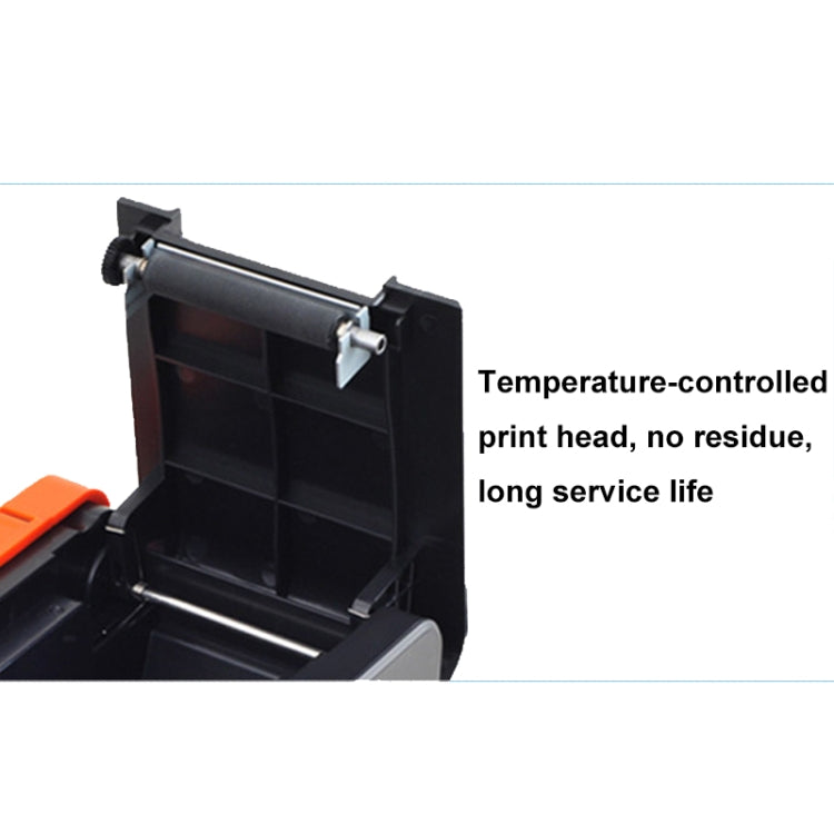 Xprinter XP-T58L 58mm Supermarket Cashier Receipt Thermal Printer, Spec: USB Port(UK Plug) - HoMEdemic™ 