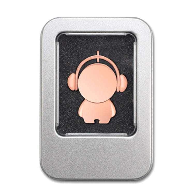 Y01 Metal Musician Car Cartoon Style U Disk, Capacity: 32GB(Rose Gold) - HoMEdemic™ 
