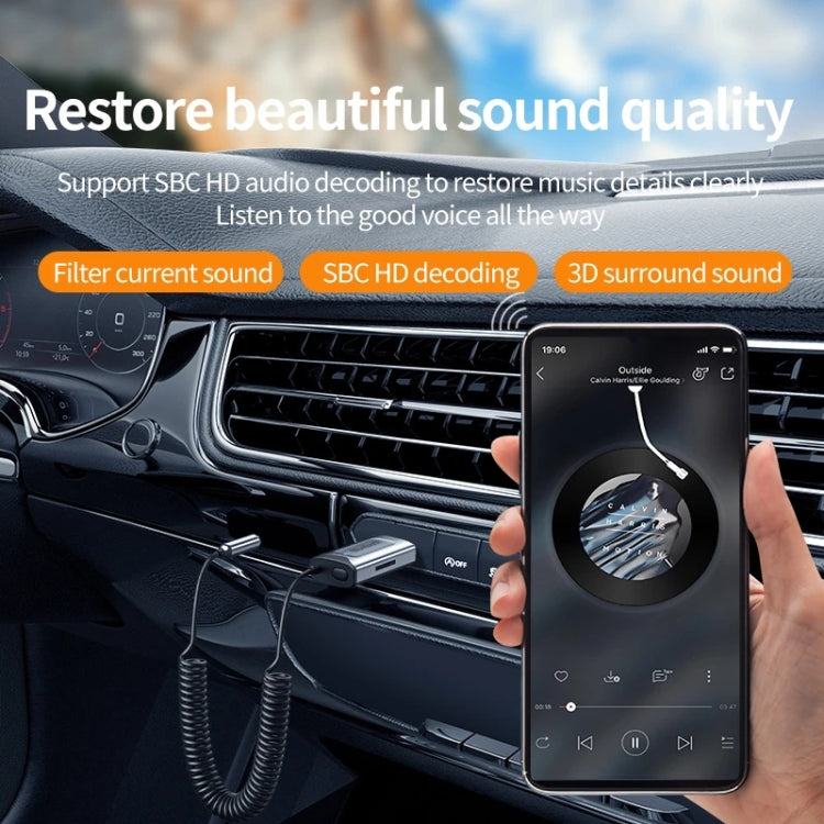 Y1 Pro 3.5mm Car Bluetooth Receiver BT5.3 Adapter - HoMEdemic™ 