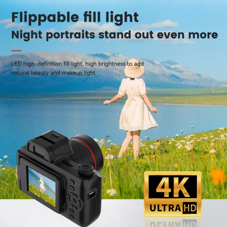 Y5000 4K Mini Digital Camera High Definition Selfies Student Digital Camera, (Black) - HoMEdemic™ 