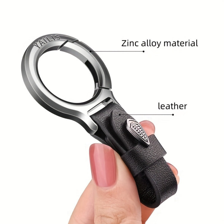 YAILIS Zinc Alloy Car Keychain Multi-functional Belt Hook Key Holder For Men & Women(Quartz Brown) - HoMEdemic™ 