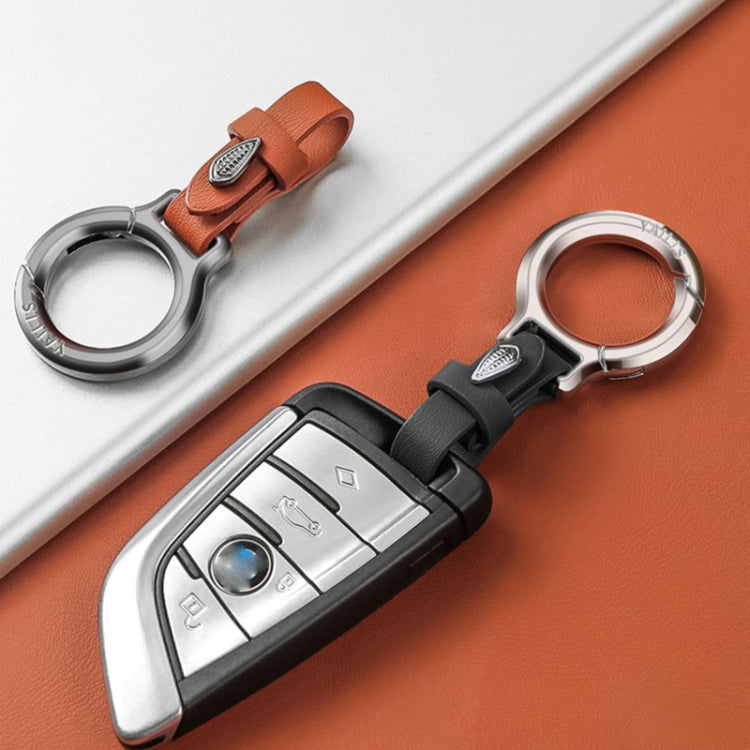 YAILIS Zinc Alloy Car Keychain Multi-functional Belt Hook Key Holder For Men & Women(Quartz Coffee) - HoMEdemic™ 