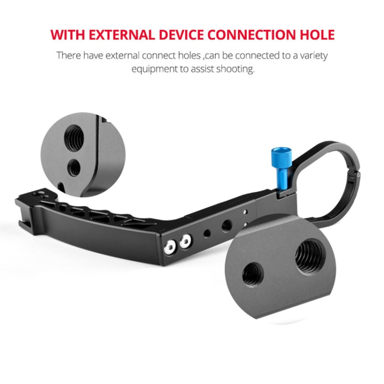 YELANGU A69 Lifting Handle Pot Handheld Stabilizer Extension Mount for DJI Ronin SC (Black) - HoMEdemic™ 