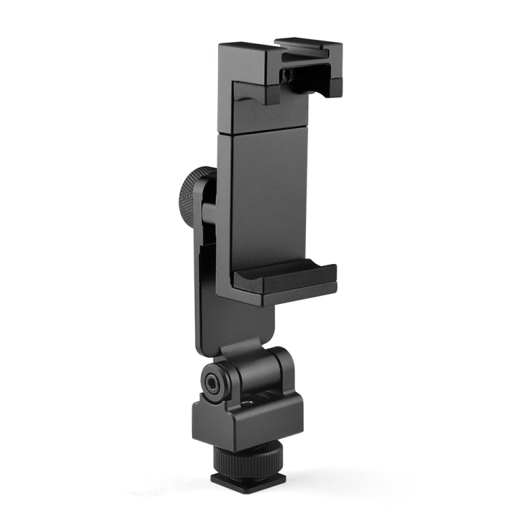 YELANGU PC10 360 Degree Rotating Horizontal Vertical Shooting Phone Clamp Holder Bracket (Black) - HoMEdemic™ 