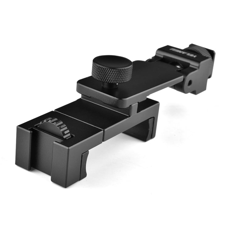 YELANGU PC10 360 Degree Rotating Horizontal Vertical Shooting Phone Clamp Holder Bracket (Black) - HoMEdemic™ 