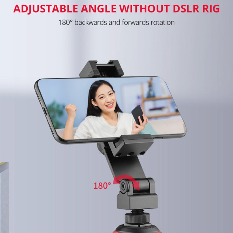 YELANGU PC10 360 Degree Rotating Horizontal Vertical Shooting Phone Clamp Holder Bracket (Black) - HoMEdemic™ 