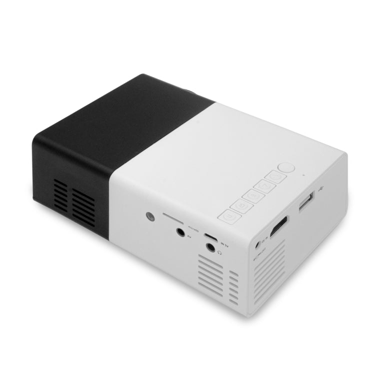 YG300 400LM Portable Mini Home Theater LED Projector with Remote Controller, Support HDMI, AV, SD, USB Interfaces - HoMEdemic™ 