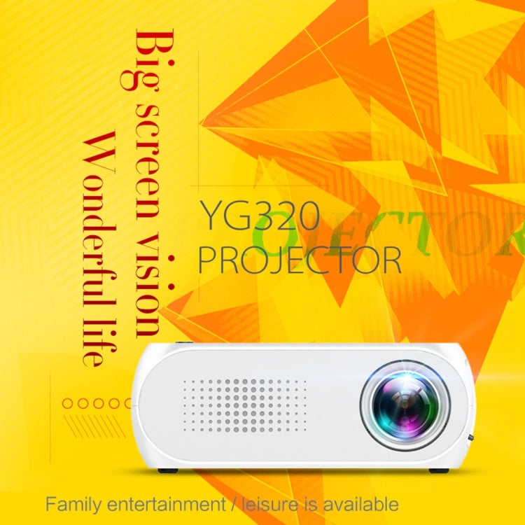 YG320 320*240 Mini LED Projector Home Theater, Support HDMI & AV & SD & USB - HoMEdemic™ 