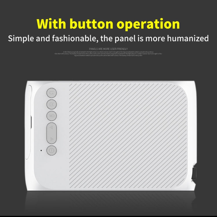 YG320 320*240 Mini LED Projector Home Theater, Support HDMI & AV & SD & USB - HoMEdemic™ 