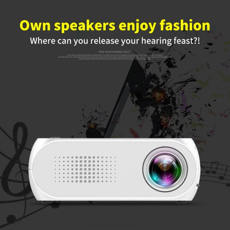 YG320 320*240 Mini LED Projector Home Theater, Support HDMI & AV & SD & USB - HoMEdemic™ 