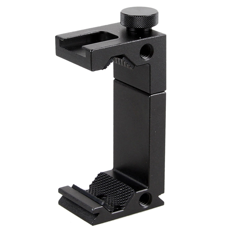 YICHUANG JH-01 Aluminum Alloy Phone Tripod Clip Holder Clamp Adapter for 65-95cm - HoMEdemic™ 