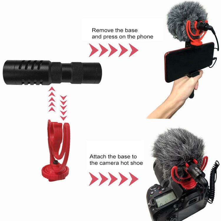 YICHUANG YC-VM100 3.5mm Port Portable Pointing Noise Reduction Microphone - HoMEdemic™ 