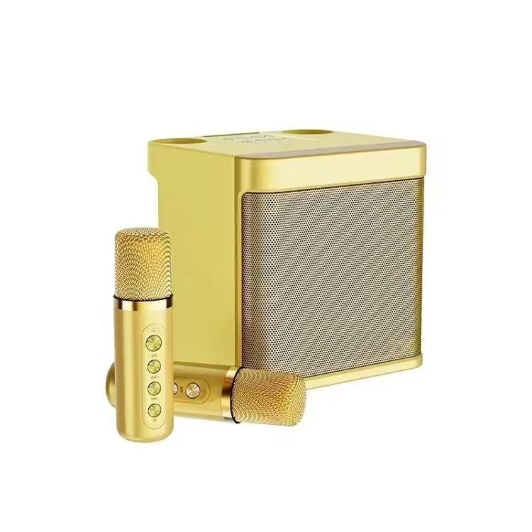 YS-203 Bluetooth Karaoke Speaker Wireless Microphone, YS-203 (Gold), YS-203 (Black), YS-203 (Red), YS-203 (Silver) - HoMEdemic™ 