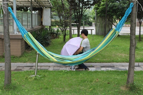 Outdoor Hammock Dual, size: 190cm x 150cm - HoMEdemic™ 