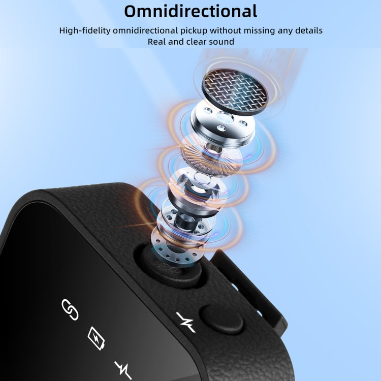 Yanmai GF525 2 in 1 Broadcast 2.4G Wireless Lavalier Microphone Mini Clip-on Mic with LED Display - HoMEdemic™ 