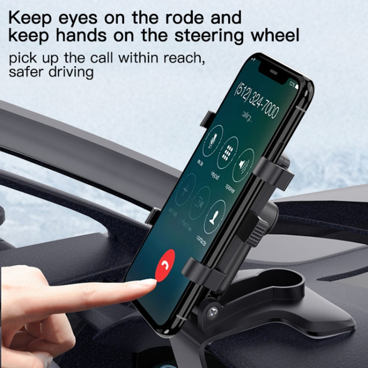 Yesido C101 Car Multifunctional Dashboard Mobile Phone Holder(Black) - HoMEdemic™ 