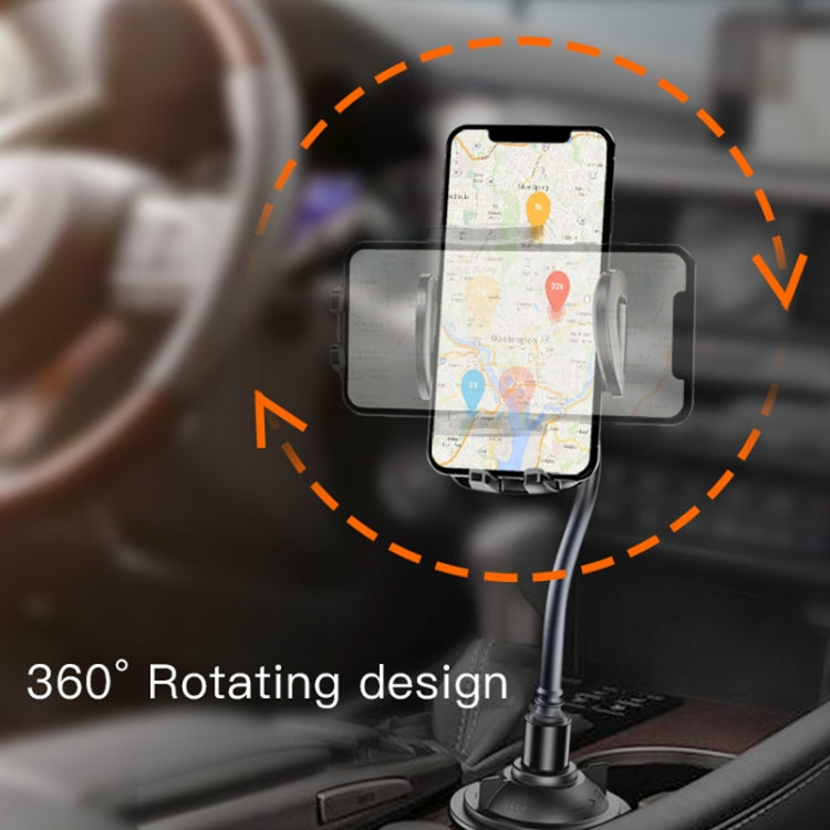 Yesido C112 Universal Car Water Cup Holder Telescopic Hose Phone Holder(Black) - HoMEdemic™ 