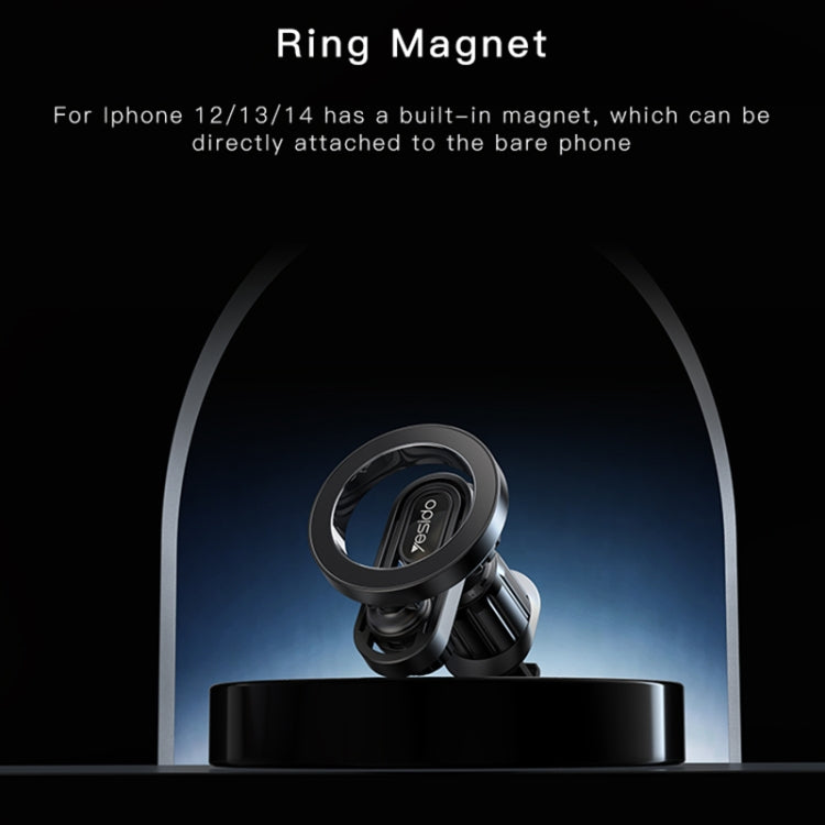 Yesido C157 Strong Magnetic Car Air Vent Phone Holder (Black) - HoMEdemic™ 