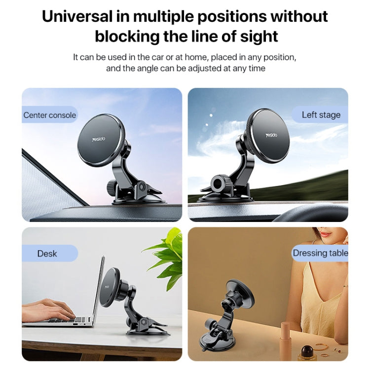 Yesido C177 Mini Suction Cup Type Magsafe Magnetic Car Holder - HoMEdemic™ 