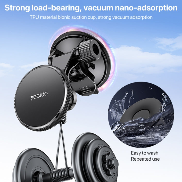 Yesido C177 Mini Suction Cup Type Magsafe Magnetic Car Holder - HoMEdemic™ 