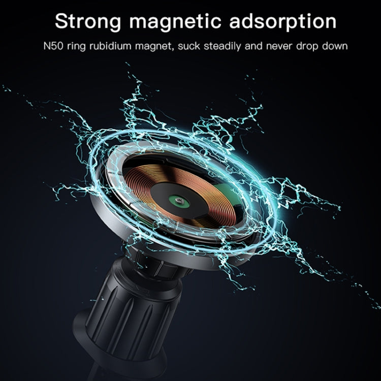 Yesido C190 15W Magsafe Magnetic Car Air Vent Wireless Charger(Black) - HoMEdemic™ 