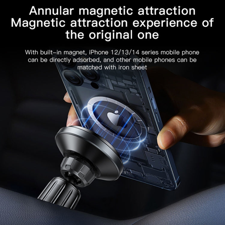 Yesido C190 15W Magsafe Magnetic Car Air Vent Wireless Charger(Black) - HoMEdemic™ 