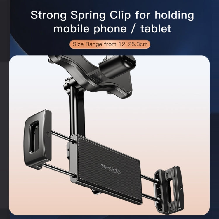 Yesido C196 Car Rearview Mirror Using Phone Holder(Black) - HoMEdemic™ 