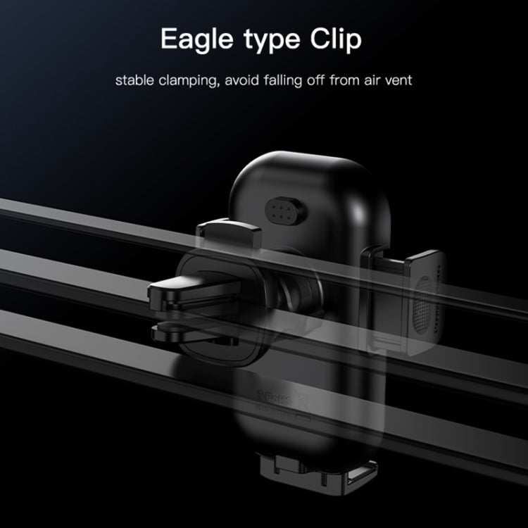 Yesido C197 15W 2 in 1 Suction Cup Type Wireless Charging Car Holder Set (Black) - HoMEdemic™ 