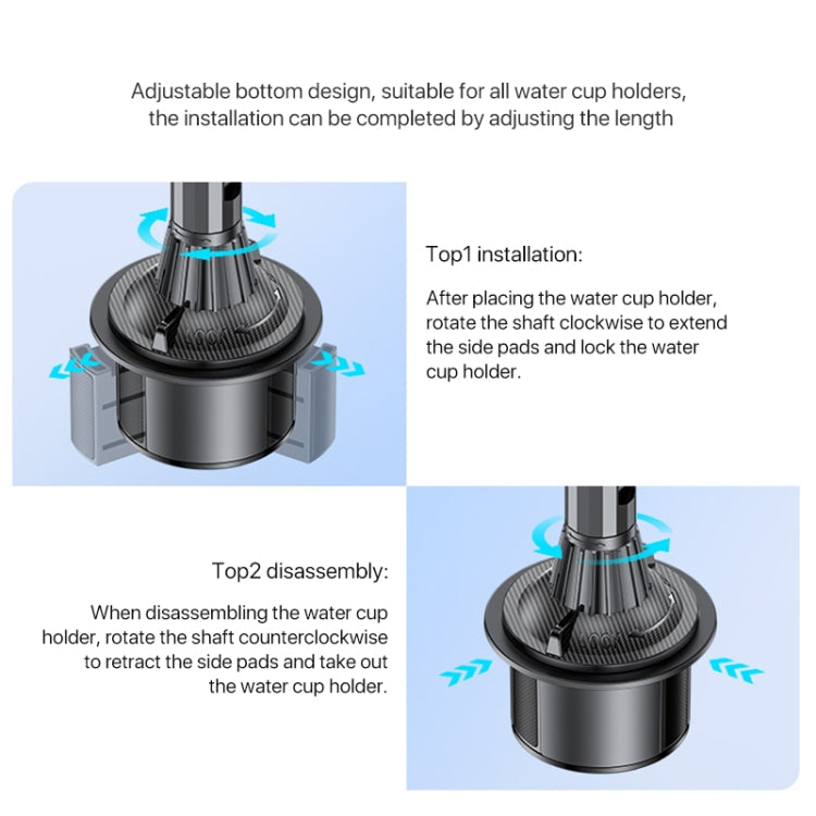 Yesido C200 Magsafe Magnetic Adjustable Car Cup Holder Using Phone Bracket - HoMEdemic™ 