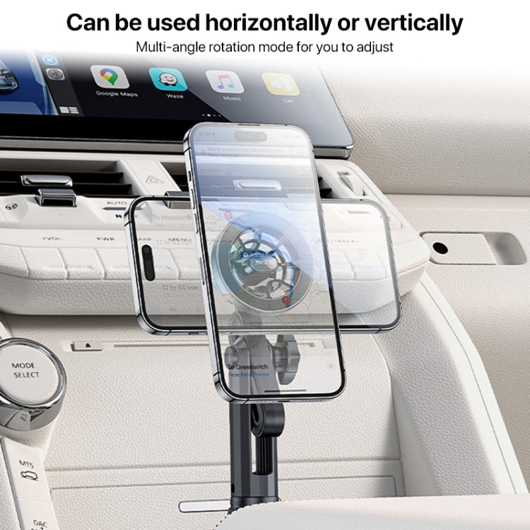 Yesido C200 Magsafe Magnetic Adjustable Car Cup Holder Using Phone Bracket - HoMEdemic™ 