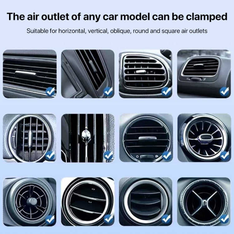 Yesido C242 Adjustable Car Air Vent Mechanical Phone Clip Holder - HoMEdemic™ 