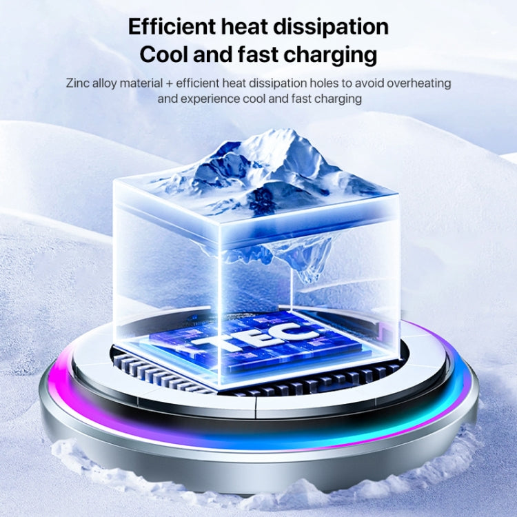 Yesido C292 15W Magnetic Suction Wireless Charging Car Holder - HoMEdemic™ 