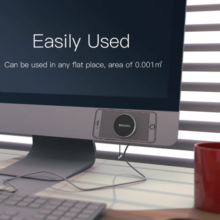 Yesido C38 Car Round Plate Magnetic Phone Holder(Black) - HoMEdemic™ 