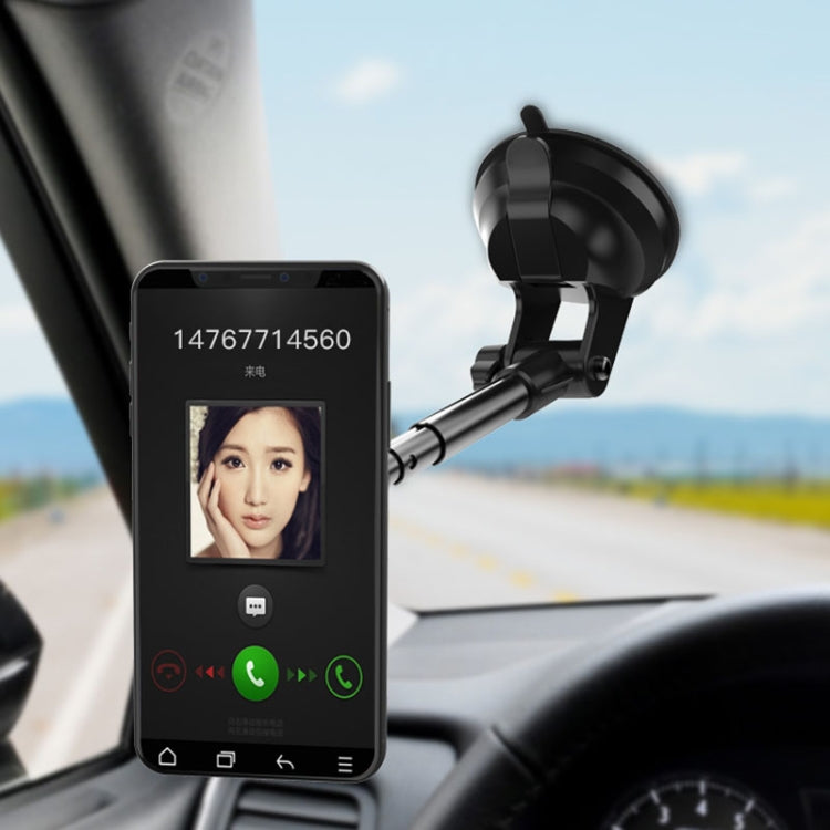 Yesido C41 Car Windshield Telescopic Suction Cup Magnetic Phone Holder(Black) - HoMEdemic™ 