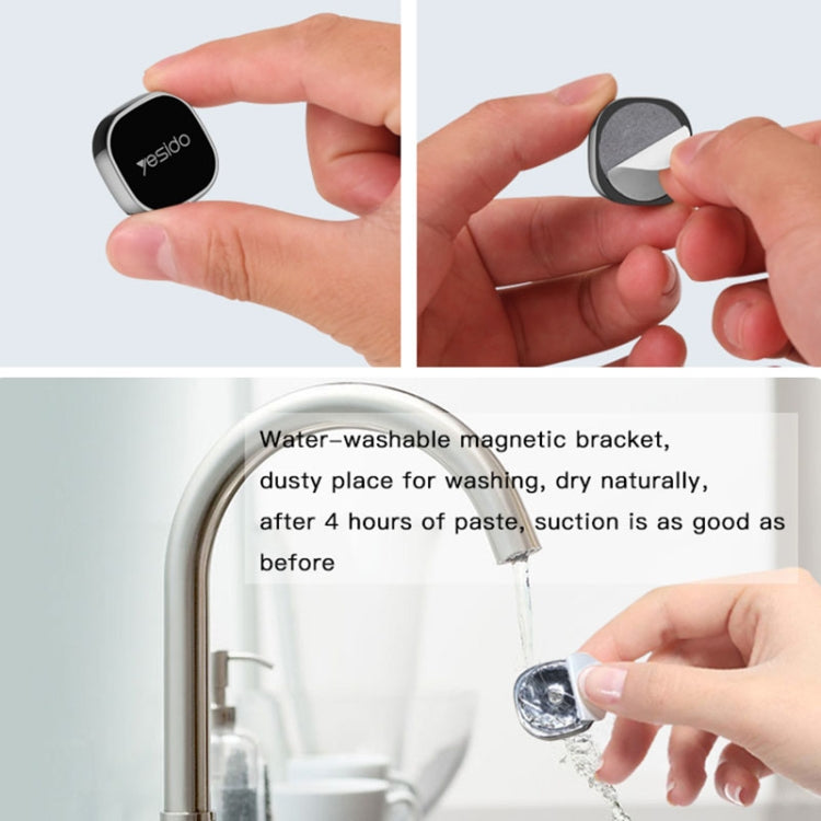 Yesido C81 Car Dashboard Mini Strong Magnetic Phone Holder(Silver) - HoMEdemic™ 