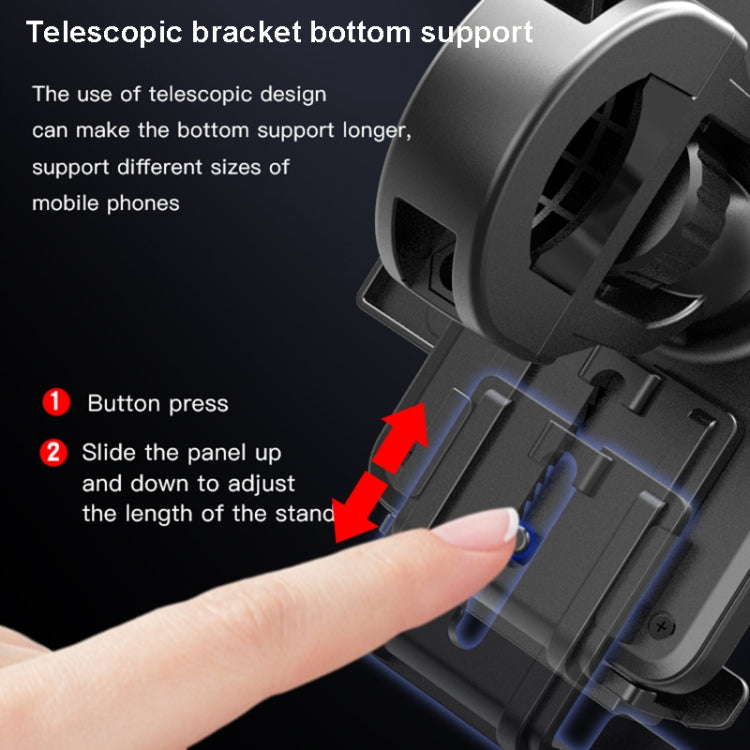 Yesido C94 Bicycle / Motorcycle Elastic Clip Phone Navigation Bracket(Black) - HoMEdemic™ 