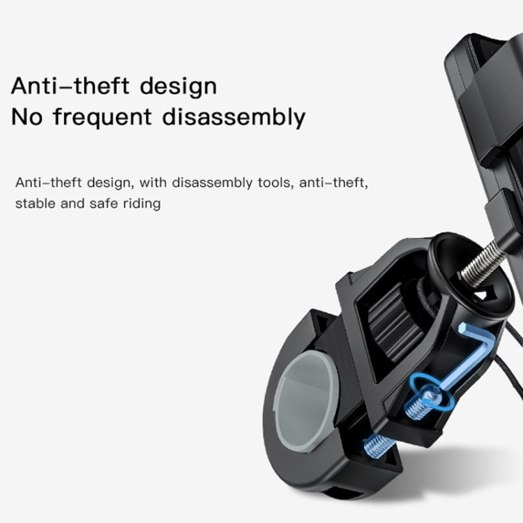 Yesido C94 Bicycle / Motorcycle Elastic Clip Phone Navigation Bracket(Black) - HoMEdemic™ 