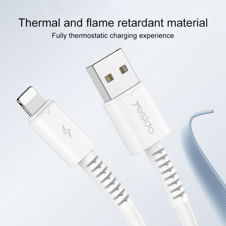 Yesido CA120L 2A USB to 8 Pin Fast Charging Data Cable, Length:1m - HoMEdemic™ 