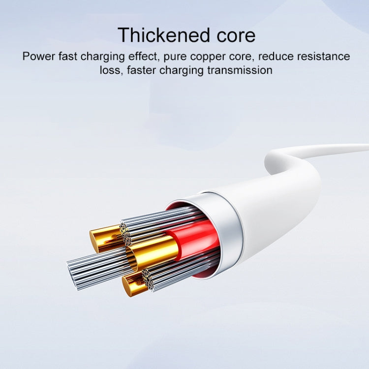 Yesido CA153 PD 20W USB-C / Type-C to 8 Pin Charging Data Cable, Length: 1m(White) - HoMEdemic™ 