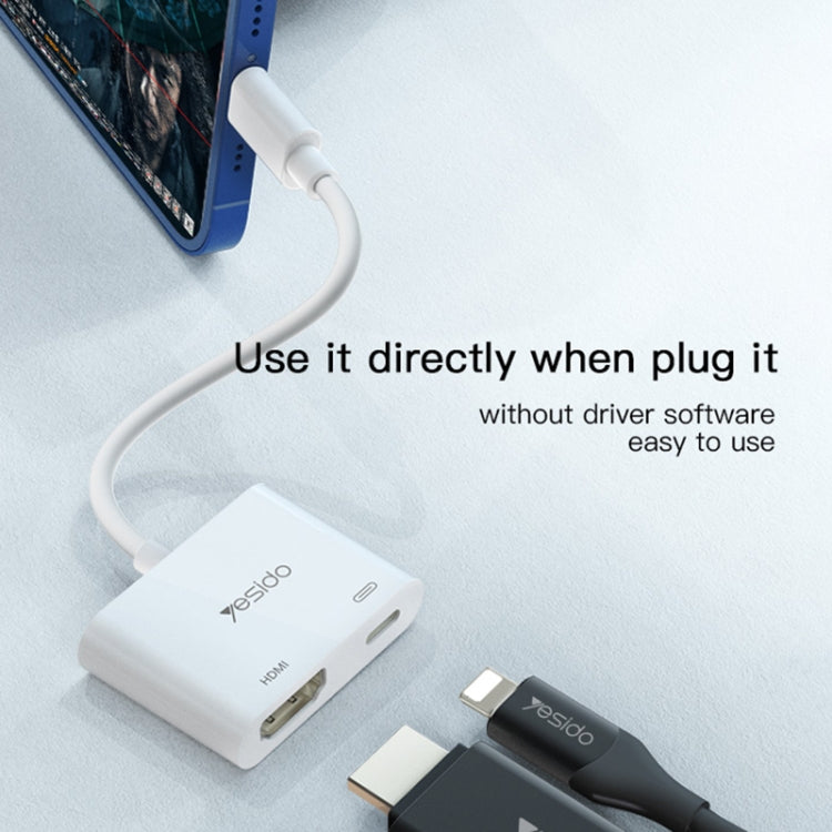 Yesido HM06 8 Pin to HDMI Audio Video Adapter - HoMEdemic™ 