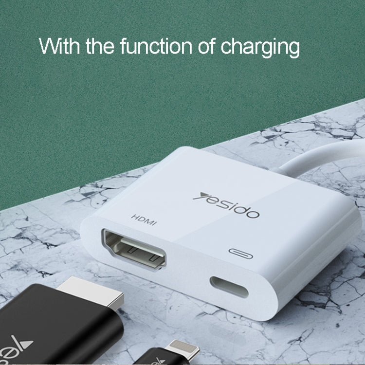 Yesido HM06 8 Pin to HDMI Audio Video Adapter - HoMEdemic™ 